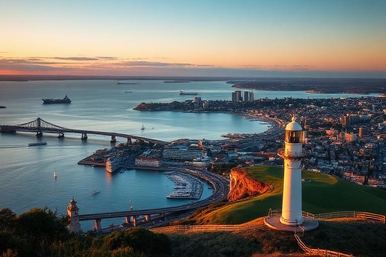 Newcastle skyline